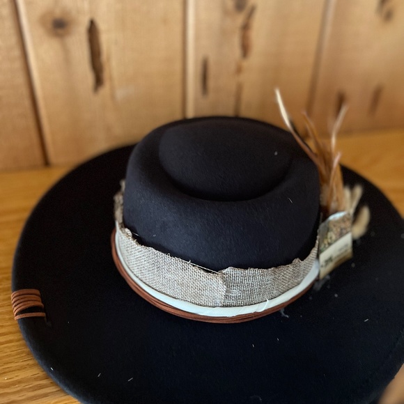 Cusotm Made Wide Brim Rancher Hat - Picture 2 of 6